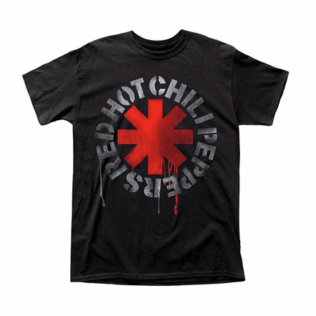 Polera RED HOT CHILI PEPPERS - Logo BLOOD