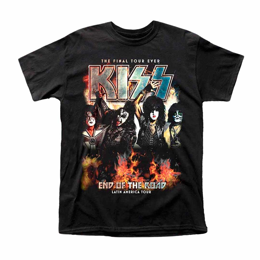 Polera Kiss The End of the Road World Tour
