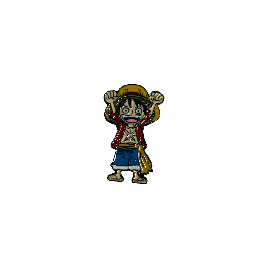 Pin Luffy One Piece  Metalico Broche