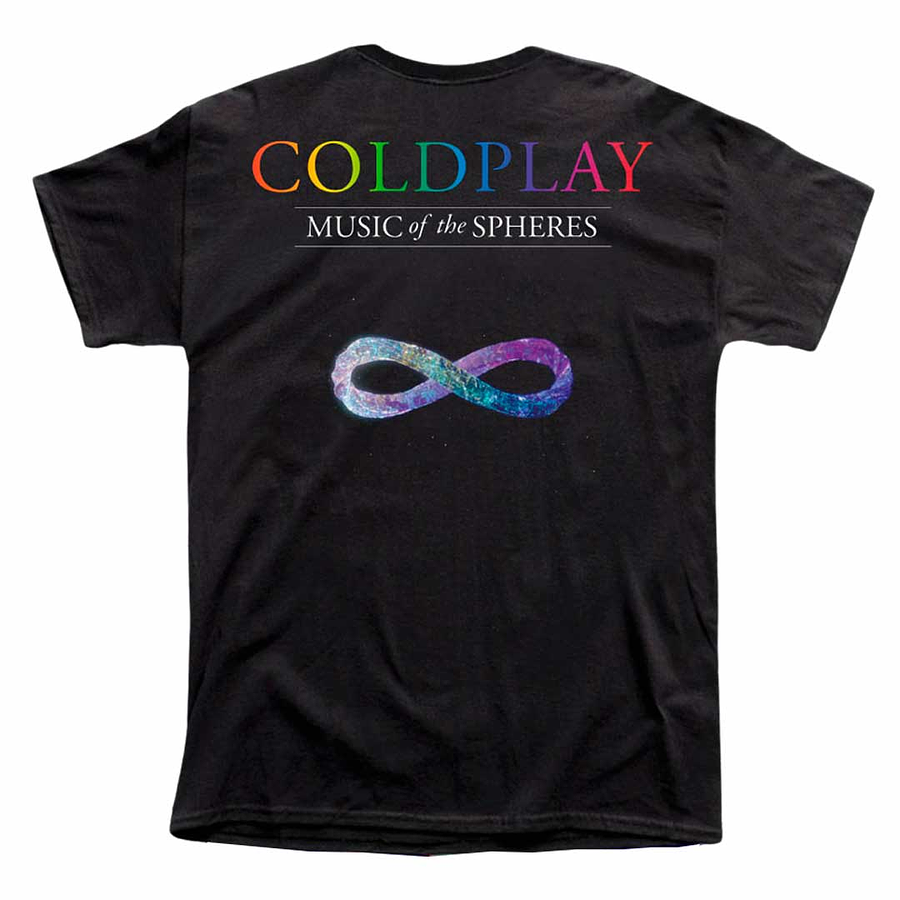 Polera Coldplay - Music of the Spheres