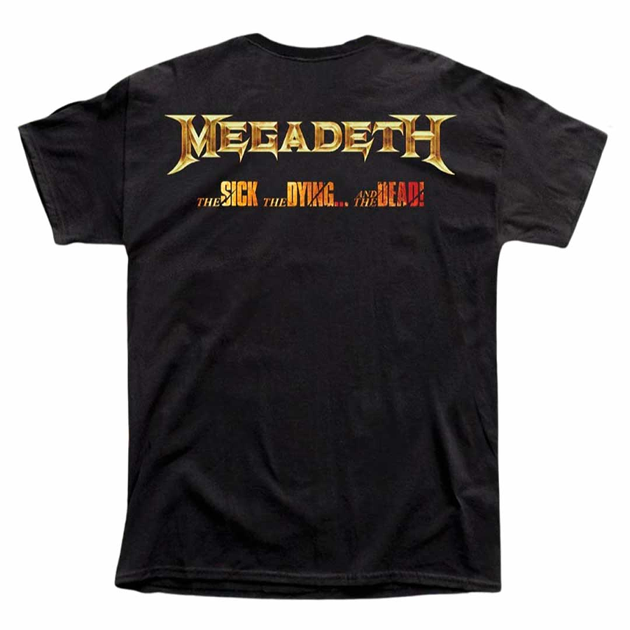 Polera Megadeth - The Sick the Dying... and the Dead!