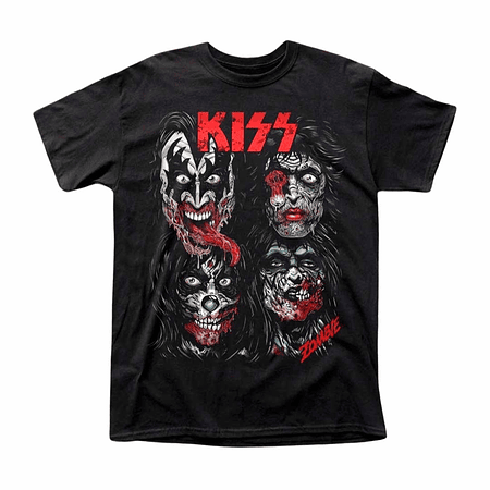 Polera Kiss Zombie