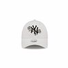 Jockey New York Yankees Metallic Floral MLB 9forty White Para Mujer