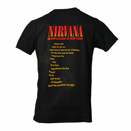 Polera Nirvana MTV Unplugged in New York 1994