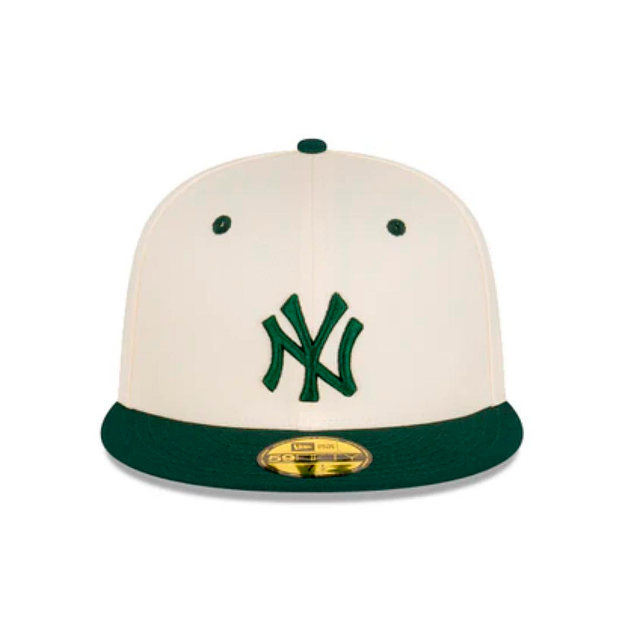 Gorra 59fifty MLB New York Yankees Rusty Chrome White