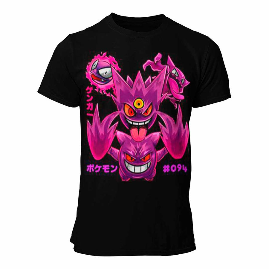 Polera Pokemon Gengar