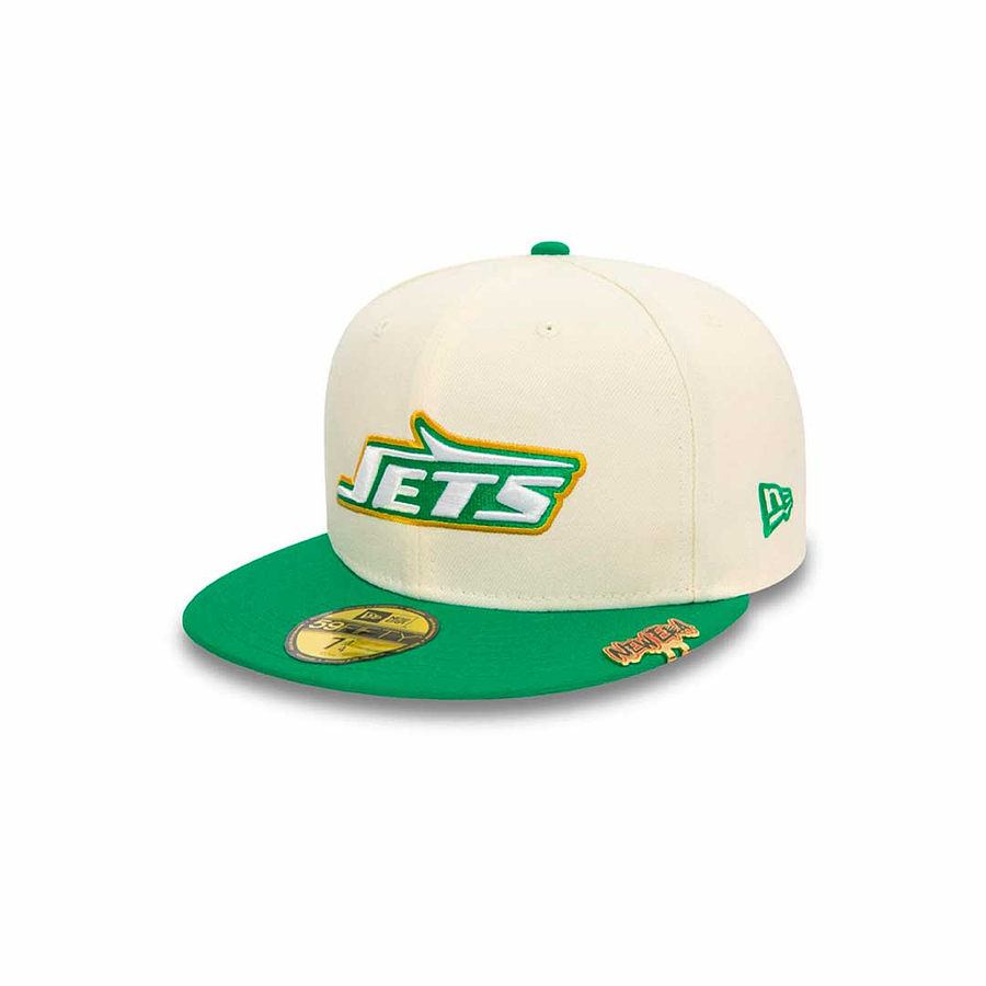 Gorra 59Fifty New York Jets NFL Pin Pack White