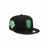 Gorra San Diego Padres MLB 59Fifty Metallic Green Pop Black