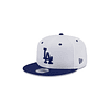 Gorro 9Fifty Los Angeles Dodgers MLB White Crown Patch White