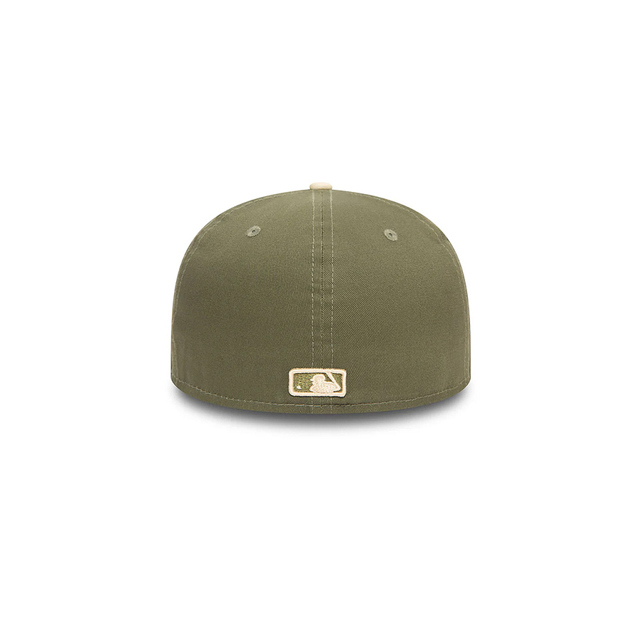 Gorra New Era LA Dodgers Side Patch 59Fifty Cap Khaki