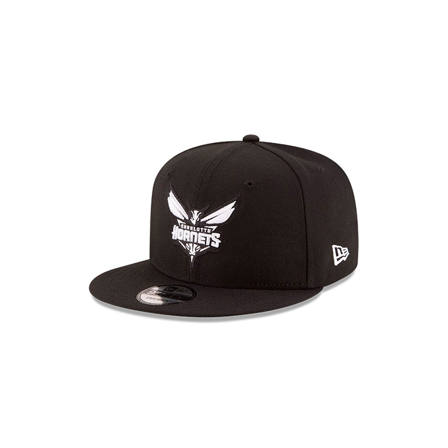 Gorro 9Fifty NBA Charlotte Hornets Blackwhite Dark Brown