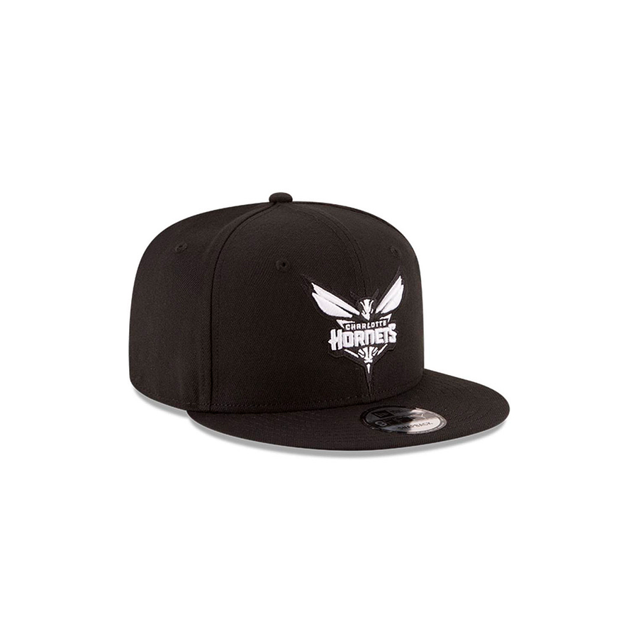 Gorro 9Fifty NBA Charlotte Hornets Blackwhite Dark Brown