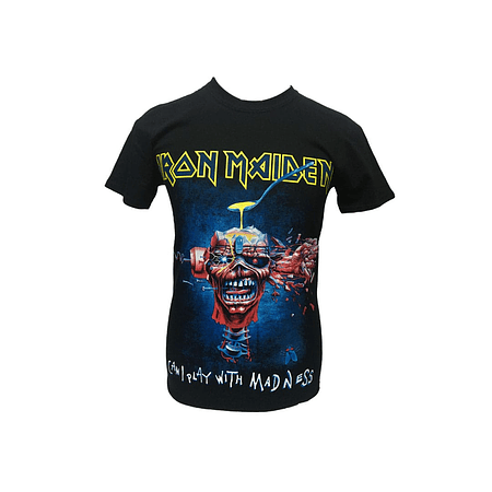 Polera Iron Maiden Can i play with madness