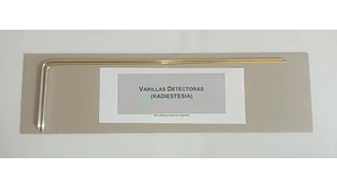 Varillas de Radiestesia en Bronce con Mangos en Aluminio - Manuales