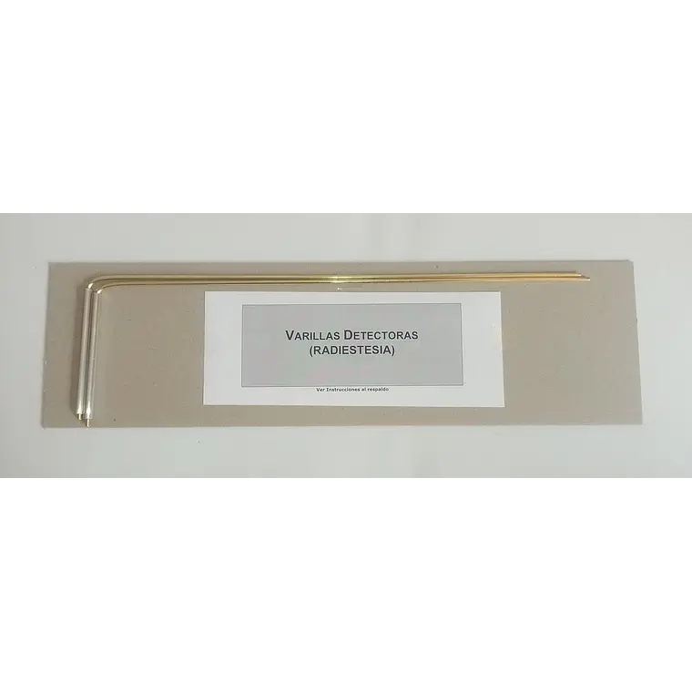 Varillas de Radiestesia en Bronce con Mangos en Aluminio - Manuales 1