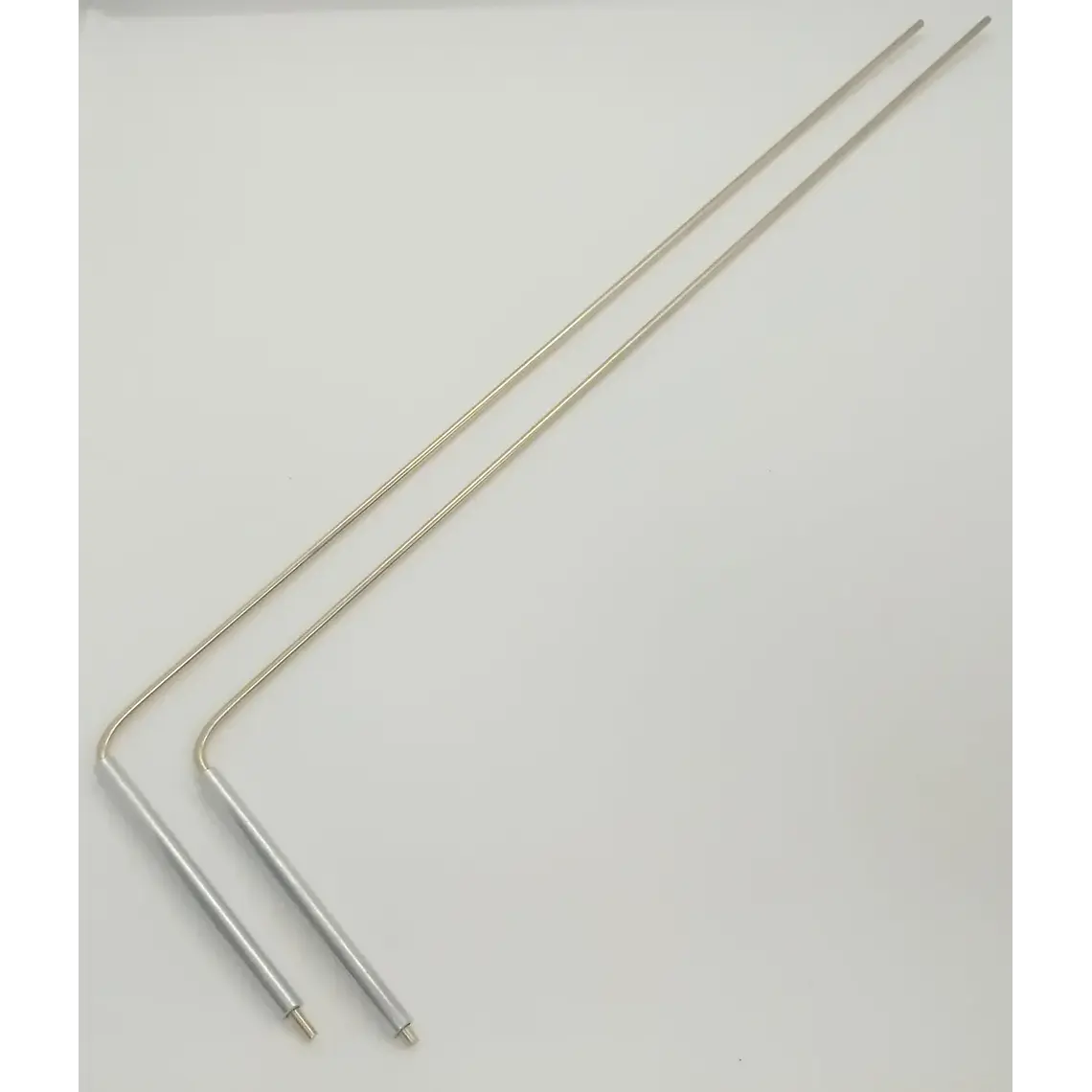 Varillas de Radiestesia en Bronce con Mangos en Bronce - Manuales 6