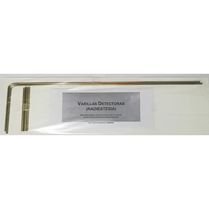 Varillas de Radiestesia en Bronce con Mangos en Bronce - Manuales