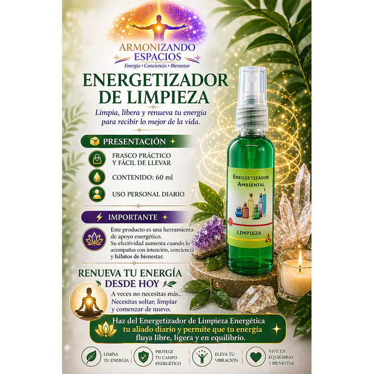 Energetizador de Limpieza Energética 3