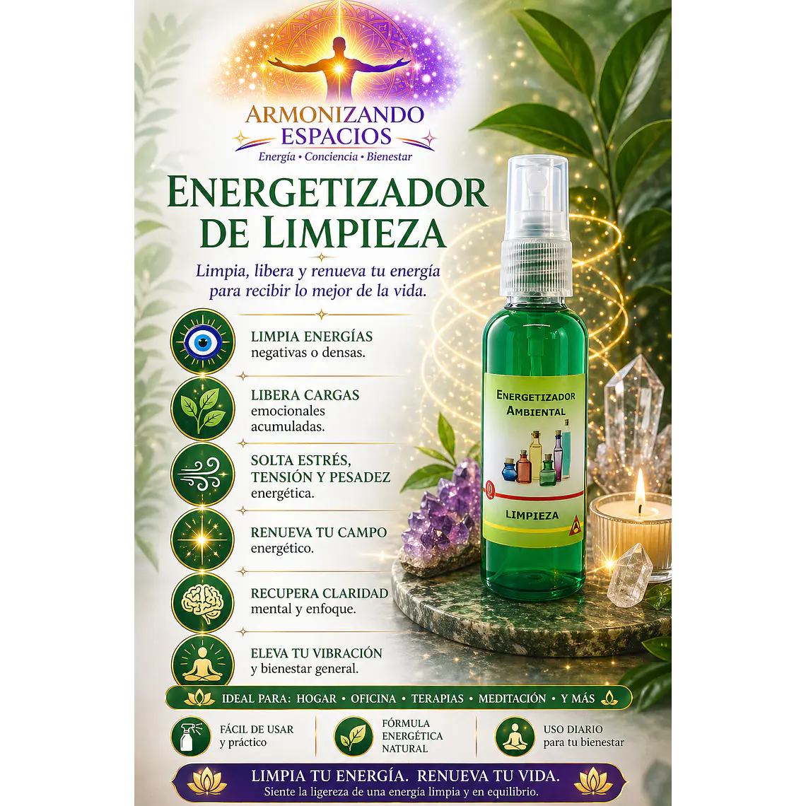 Energetizador de Limpieza Energética 2