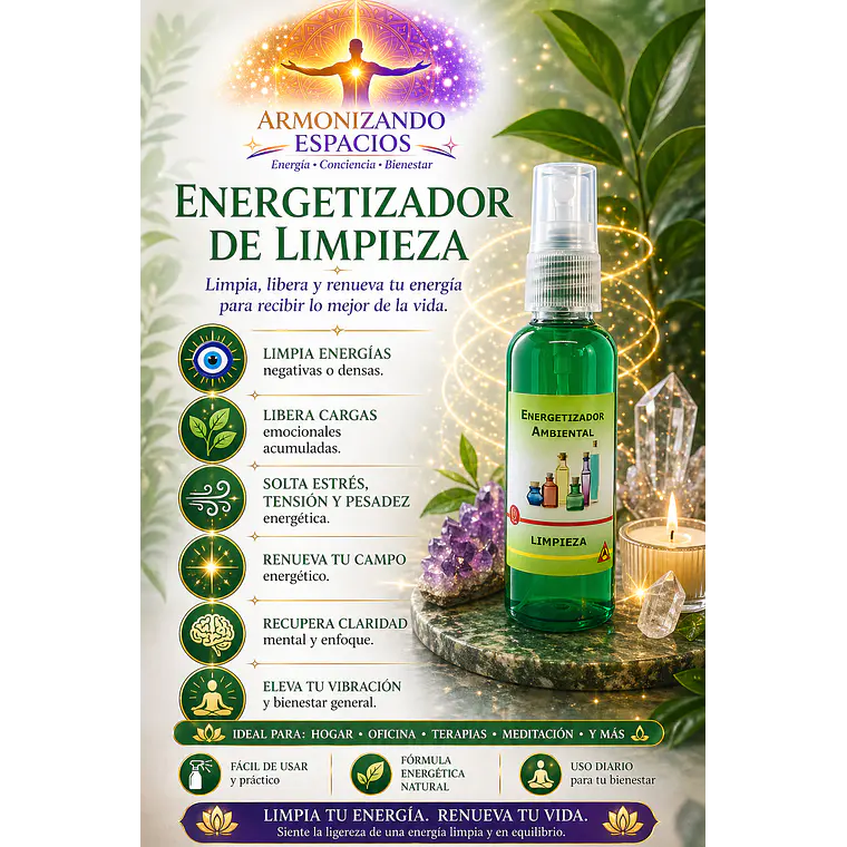 Energetizador de Limpieza Energética 2