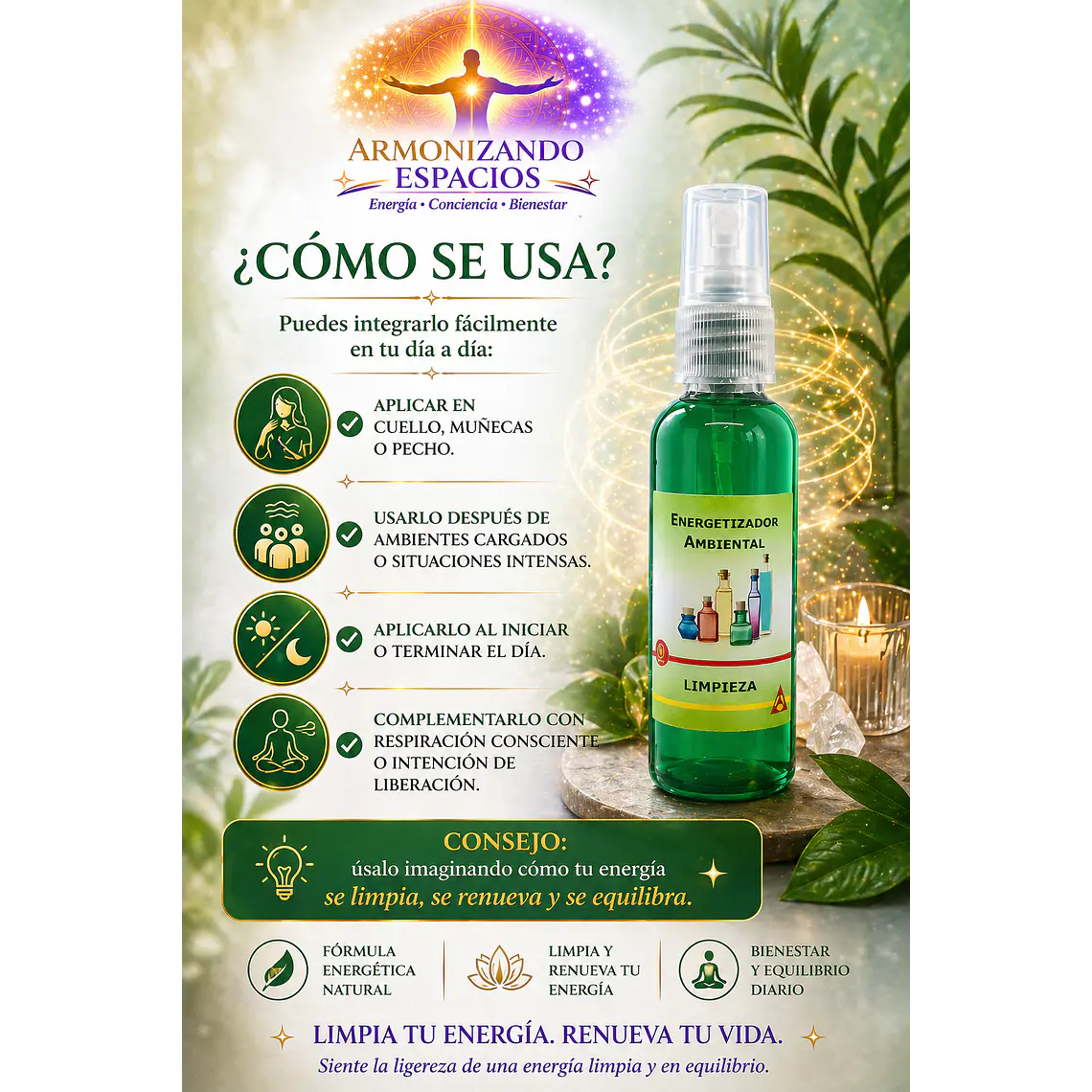 Energetizador de Limpieza Energética 6