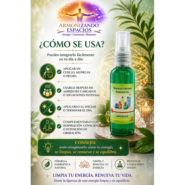 Energetizador de Limpieza Energética 6