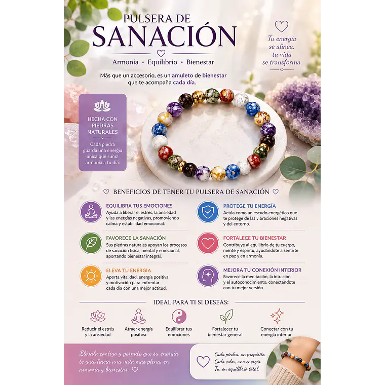 Pulsera de Sanacion 2