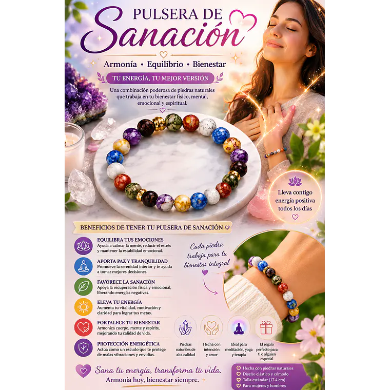 Pulsera de Sanacion 3