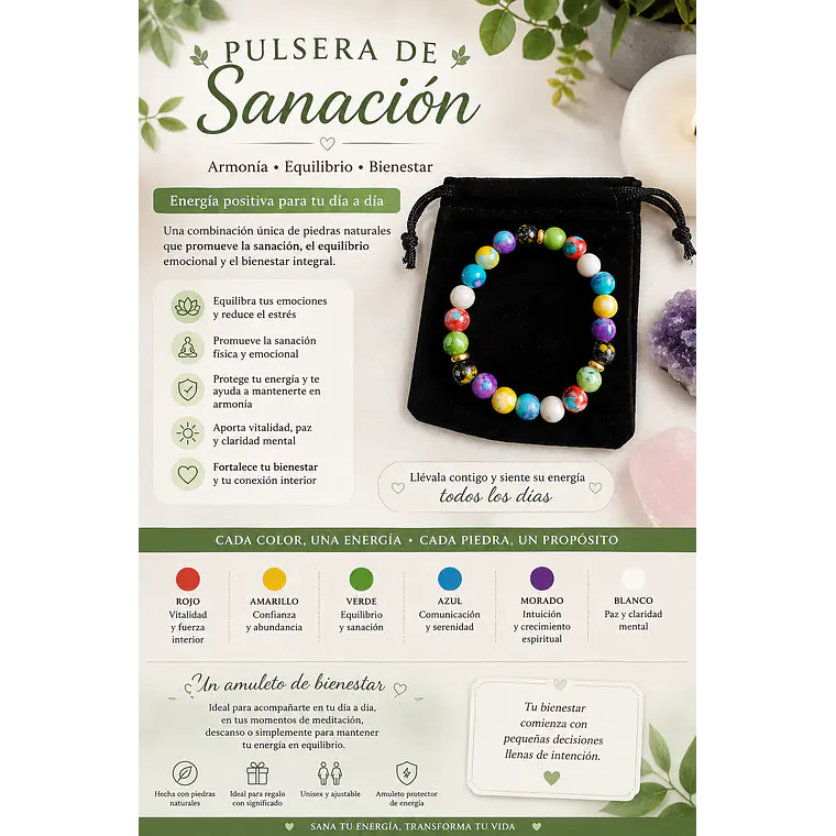 Pulsera de Sanacion 4