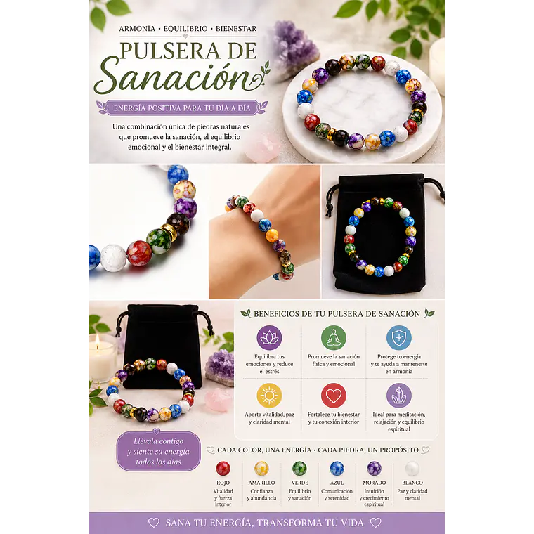 Pulsera de Sanacion 5