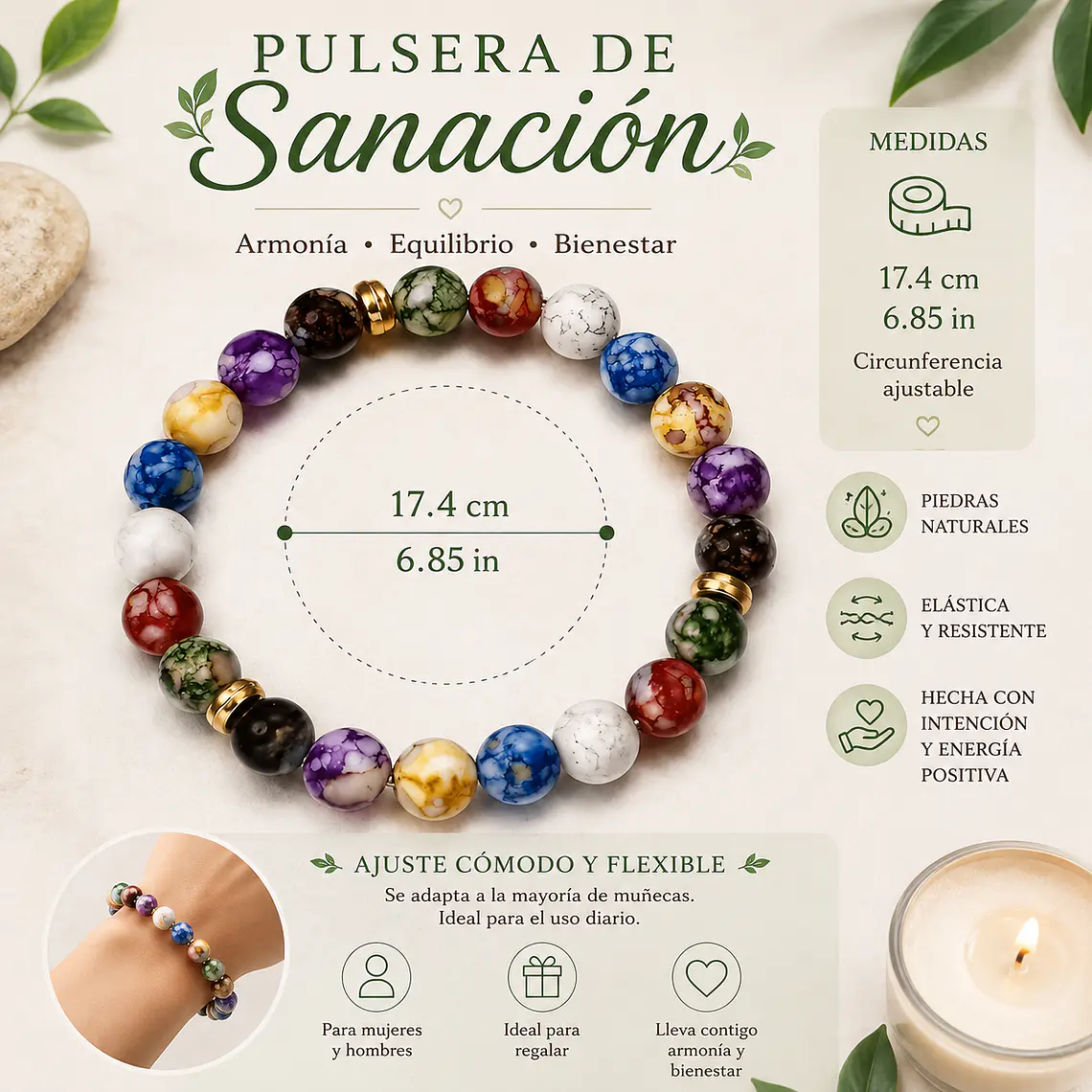 Pulsera de Sanacion 6