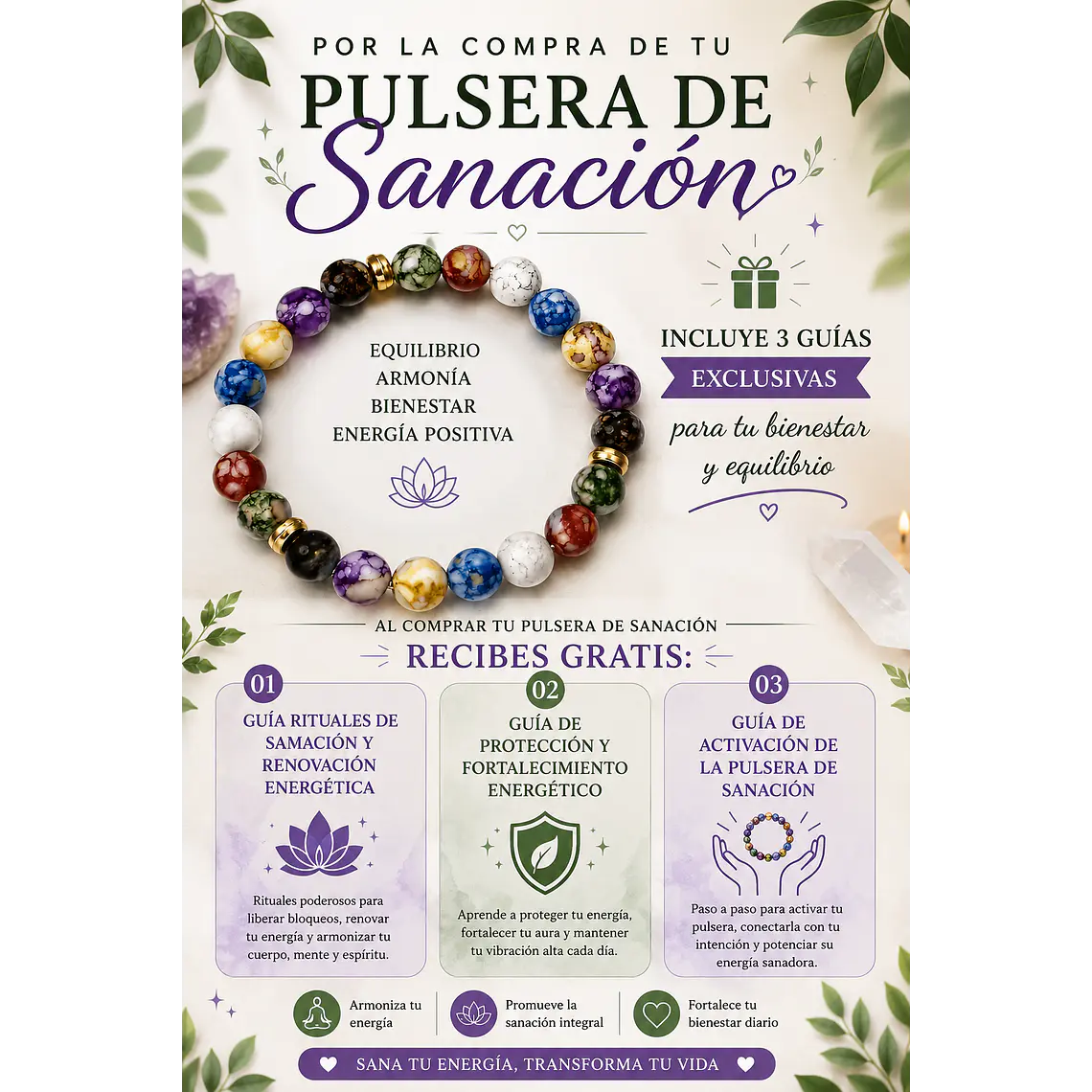 Pulsera de Sanacion 7