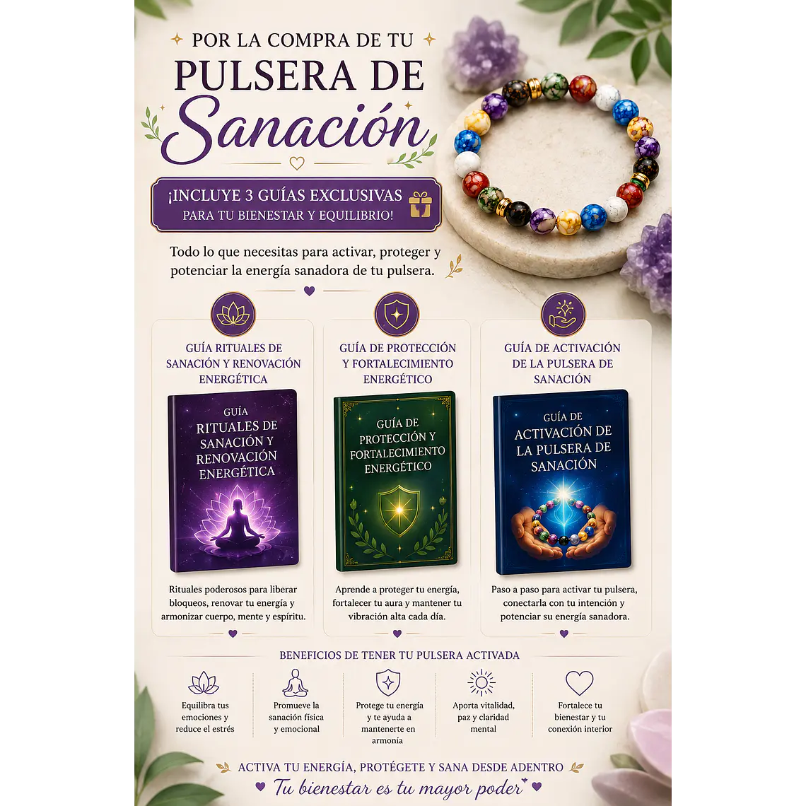 Pulsera de Sanacion 8