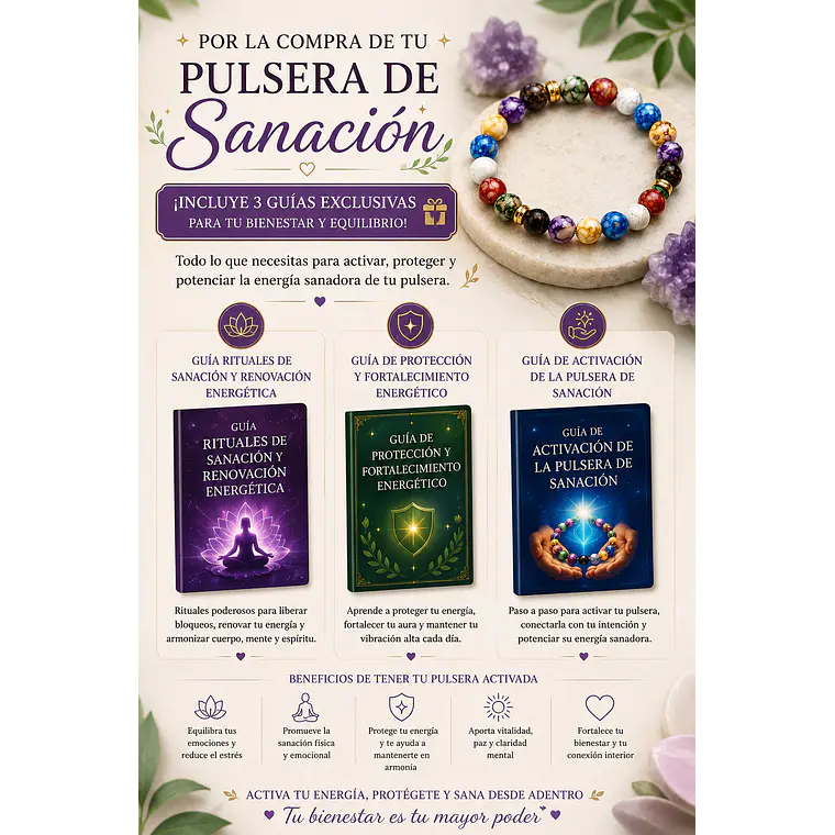 Pulsera de Sanacion 8