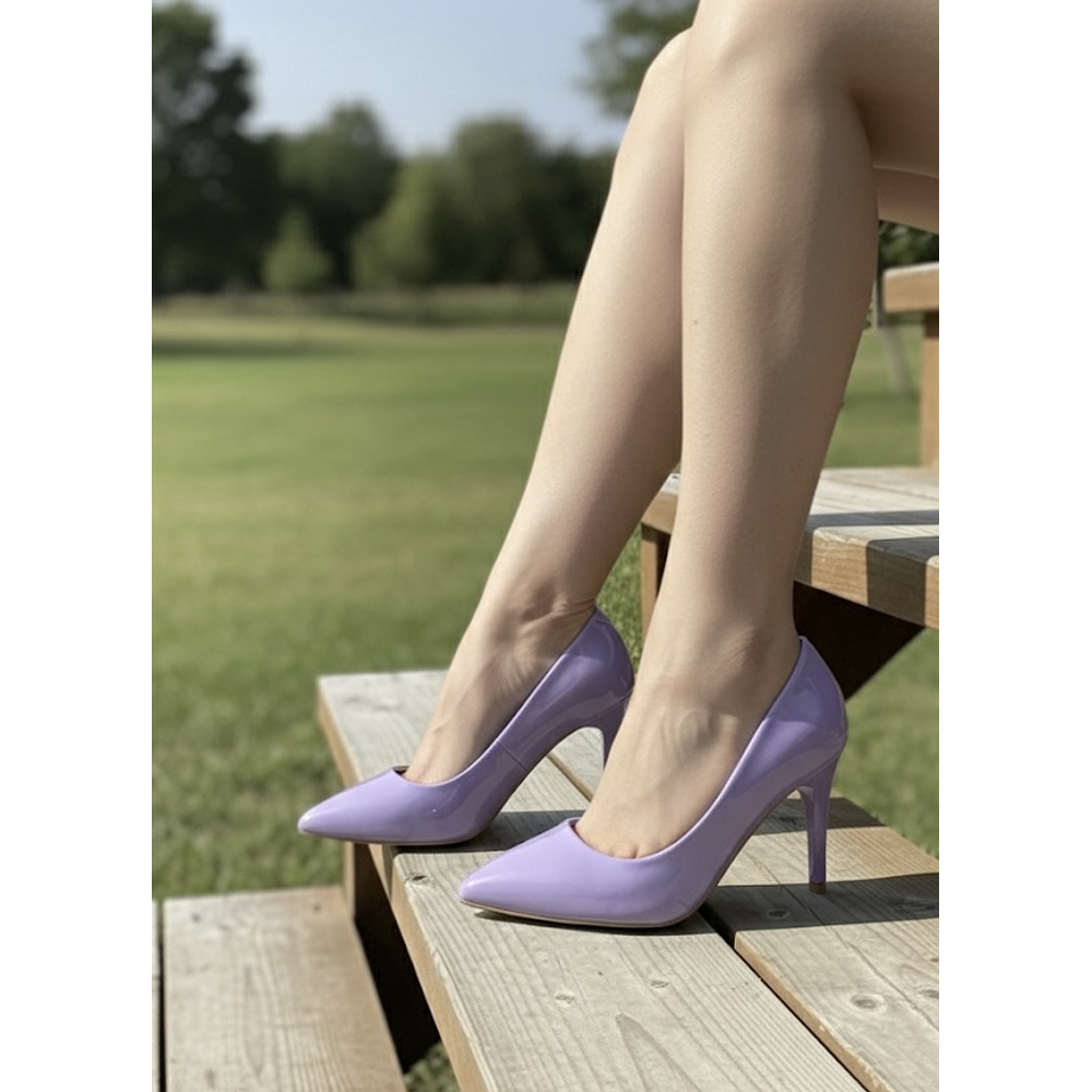 Zapato Purpura Charol 