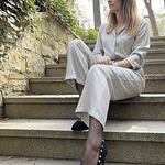 Zapato Negro Tacon 10 Cm