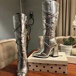 Botas Plateadas Precio Oferta