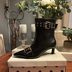 Botin Negro Hebilla