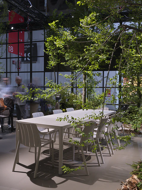 Silla con Apoyabrazos para terraza Tiberina - Nardi Italia