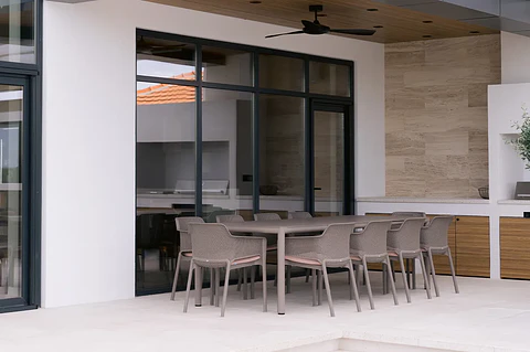Mesa de terraza Tevere 210 extensible 275 - Nardi Italia