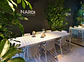 Mesa de terraza Tevere 210 extensible 275 - Nardi Italia - Miniatura 2