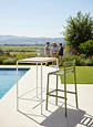 Taburete de Bar Doga 75cm | Diseño Italiano Nardi para Quincho y Terraza - Miniatura 1