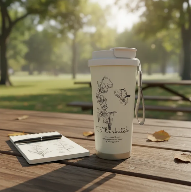 Mug Térmico Acero Inoxidable | 400ml | Bebidas Frías y Calientes - bCasual 1