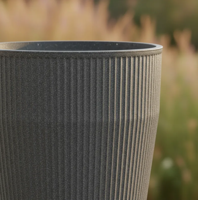 Macetero 70 cm alto - Lineas Vertical 5