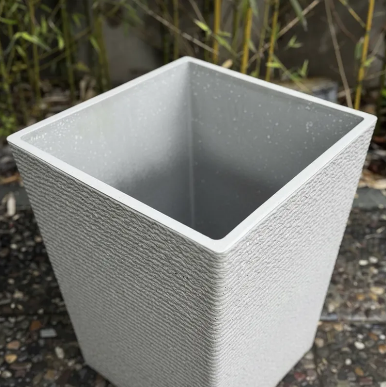 Macetero 53 cm Alto x 42 cm Lineas Horizontal 3