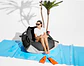   Flotador Fatboy Floatzac Gris - Cojin para Piscina - Miniatura 5
