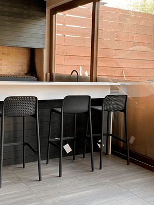 Pack de 4 Taburetes Lido 65 cm – Nardi Italia