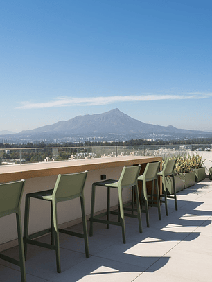 Pack 4 Taburetes Trill 65 cm – Nardi Italia