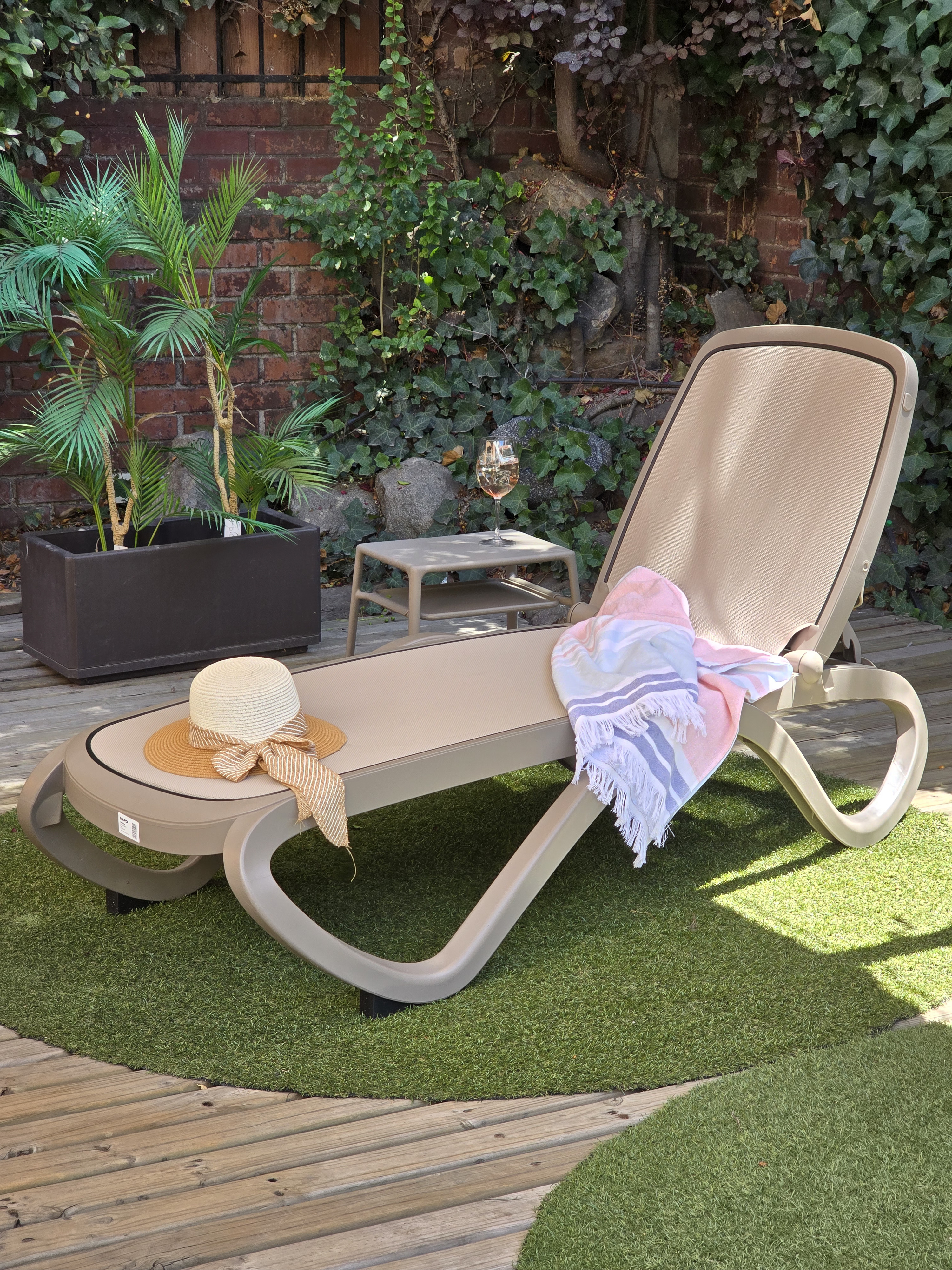 Pack de 4 Reposeras Piscina Omega – Nardi Italia 2