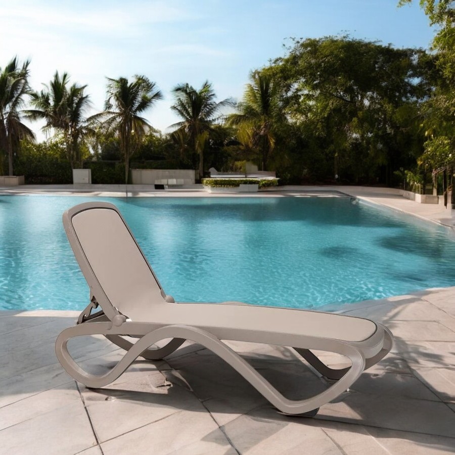 Pack de 4 Reposeras Piscina Omega – Nardi Italia 4